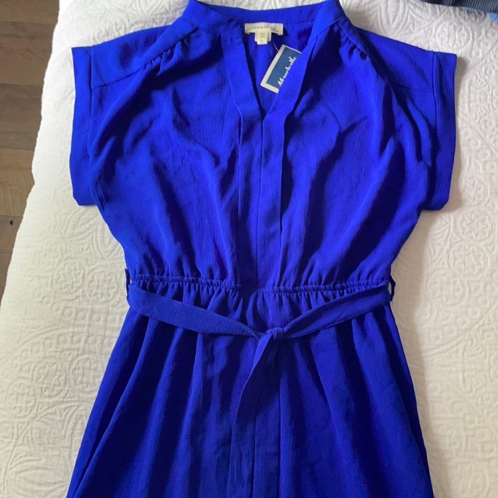 New With Tags Monteau Royal Blue Dress